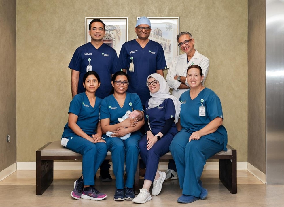 American Hospital Dubai performs highly complex lung surgery on 15-day-old infant with outstanding success